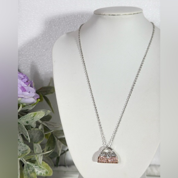 Crystal Sparkling Handbag
Clutch Purse Chain Necklace - Picture 4 of 9